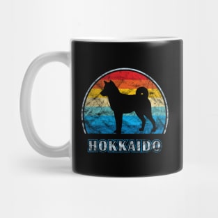 Hokkaido Vintage Design Dog Mug